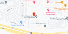 The Atriums Senior Living Community in google map