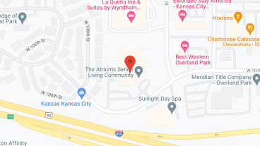 The Atriums Senior Living Community in google map