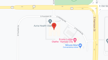 Azria Health Olathe in google map