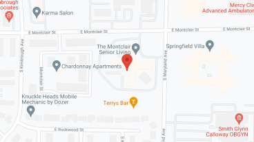 The Montclair in google map