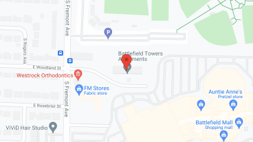 Battlefield Towers Apartments in google map