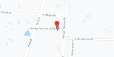 Hillcrest Assisted Living in google map