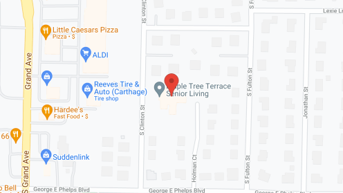 Map of the neighborhood around Maple Tree Terrace
