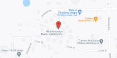 Princeton Manor Apartments in google map