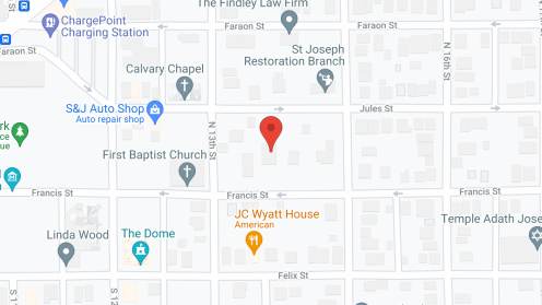 Map of the neighborhood around Heartland RCF