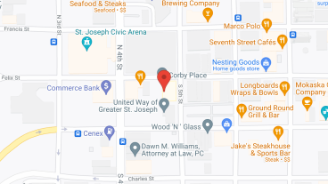 Corby Place in google map