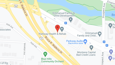 Parkway Health and Rehab in google map