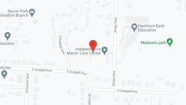Independence Manor Care Center in google map
