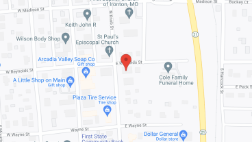 Ironton Care Ctr in google map
