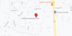 Winfield Residential Care in google map