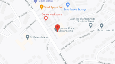 Spencer Place in google map