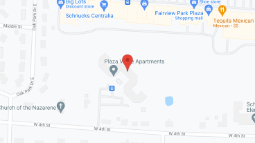 Plaza Verde Apartments in google map