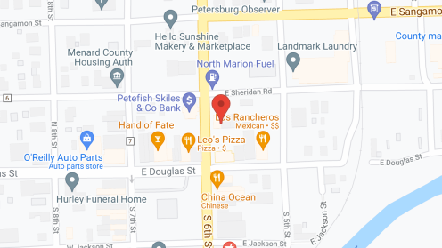 Map of the neighborhood around Sunny Acres Home