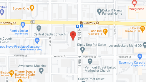Map of the neighborhood around Good Shepherd Apartments