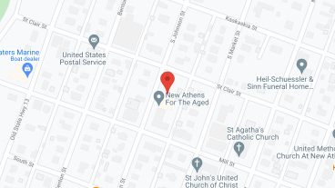 New Athens Home in google map