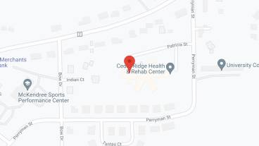 Cedar Ridge Healthcare Center in google map