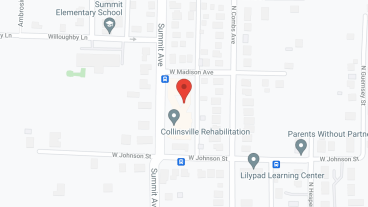 Collinsville Rehabilitation and Health Care Center in google map