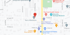 Lighthouse in google map