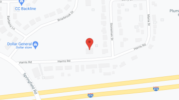 Harris Place in google map
