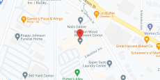 Brandon Wood Retirement Center in google map