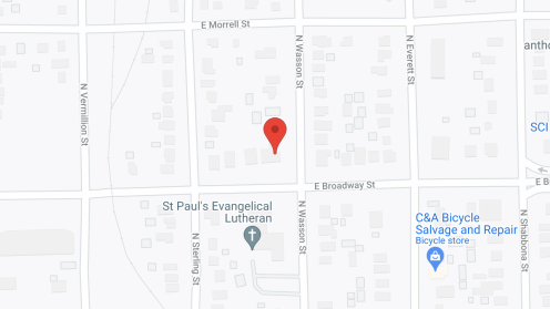 Map of the neighborhood around Rose's Senior Care