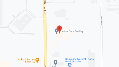 Map of the neighborhood around Bradley Royale Health Care Ctr