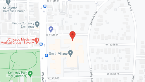 Map of the neighborhood around Washington & Jane Smith Home