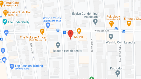 Map of the neighborhood around Beekon House Group Home