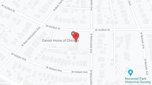 Map of the neighborhood around Danish Home of Chicago