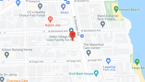 Map of the neighborhood around Mosaic Living Center