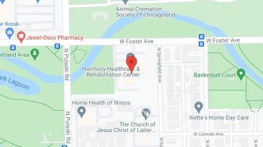 Harmony Nursing & Rehabilitation in google map