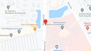 Meadowbrook Naperville in google map