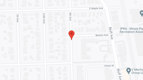 Map of the neighborhood around Meadowbrook LaGrange