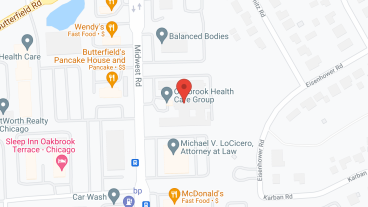 Oak Brook Healthcare Centre in google map