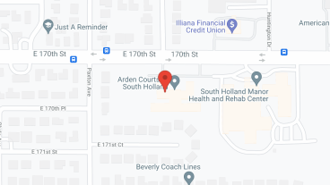 Arden Courts A ProMedica Memory Care Community in South Holland in google map
