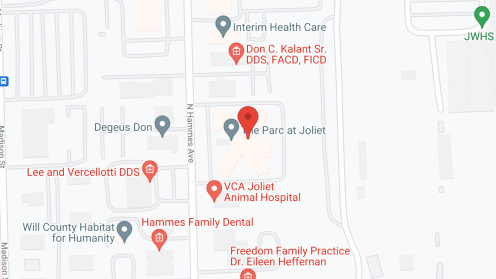 Map of the neighborhood around Glenwood Care Ctr