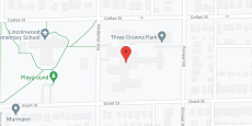 Three Crowns Park in google map