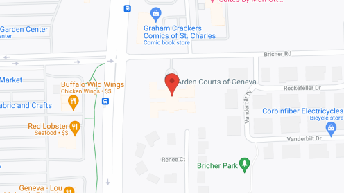 Map of the neighborhood around Arden Courts A ProMedica Memory Care Community in Geneva