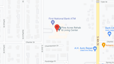 Pine Acres Care Ctr in google map