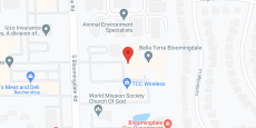 Bella Terra Bloomingdale in google map