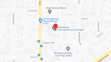 Hearthstone Communities in google map