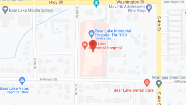 Bear Lake Memorial Hosp Svc in google map