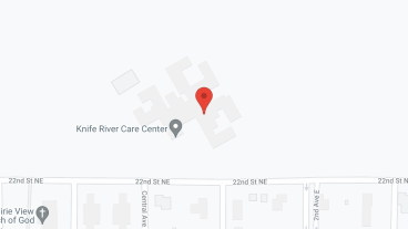 Knife River Care Ctr in google map