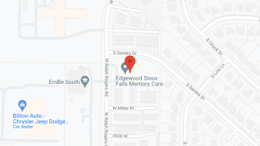 Edgewood Vista Memory Care Sioux Falls in google map