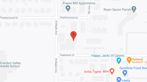 Map of the neighborhood around Helping Hand Assisted Living