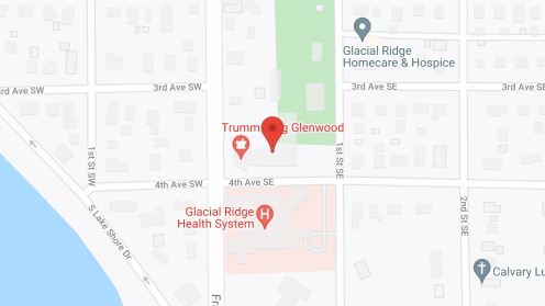 Map of the neighborhood around Ridgewood Villa