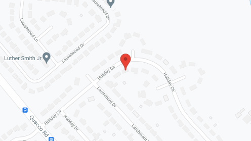 Map of the neighborhood around Serenity House