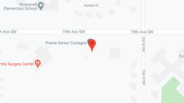 Prairie Senior Cottages of Willmar in google map