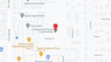 Cottagewood Senior Communities in google map