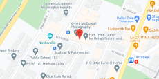 Ft Tryon Nursing Home in google map